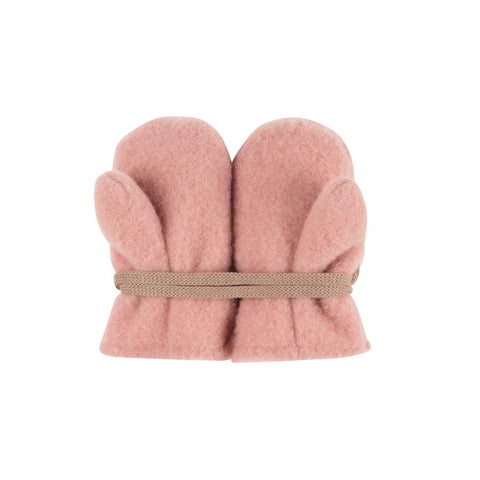 Pure Pure Merino Fäustlinge dusty rose