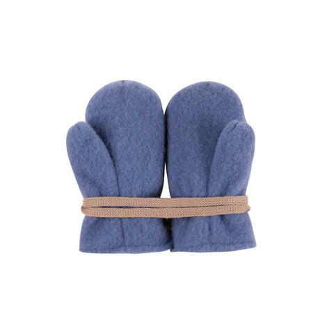 Pure Pure Merino Fäustlinge smoke blue