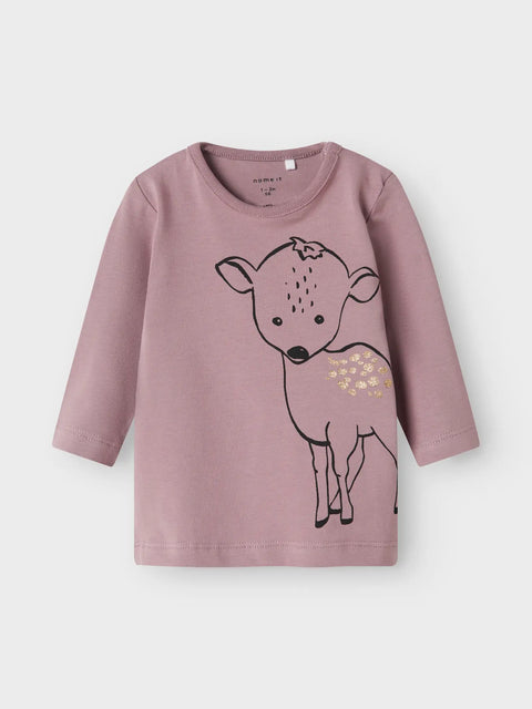 Name it Langarmshirt Reh toadstool