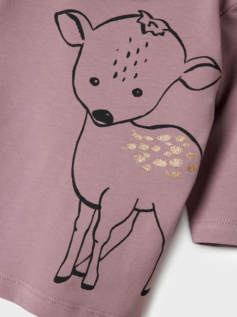 Name it Langarmshirt Reh toadstool