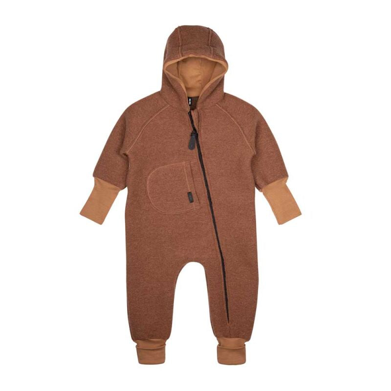 Pure Pure Woll Walk Overall haselnuss