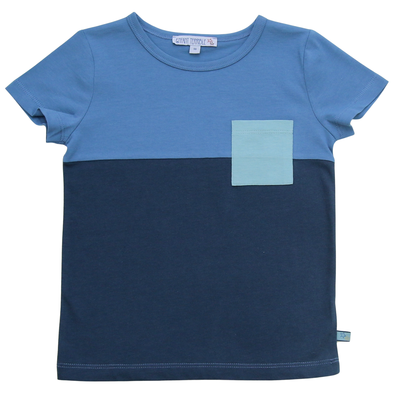 Enfant Terrible Shirt mit Colourblocking midnight-jeansblue