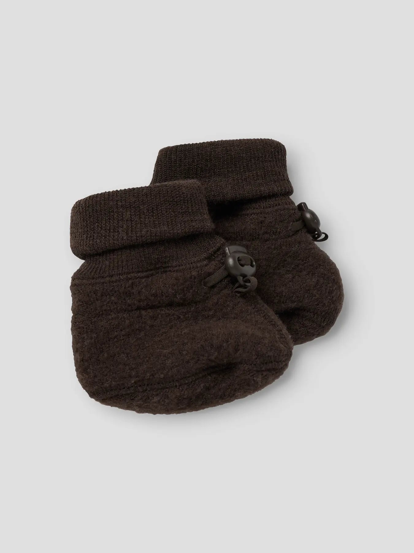 Name it Merino Schühchen schokobraun