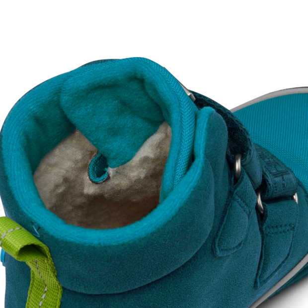 Affenzahn Barfuß - Winterstiefel Vegan Comfy Hai petrol