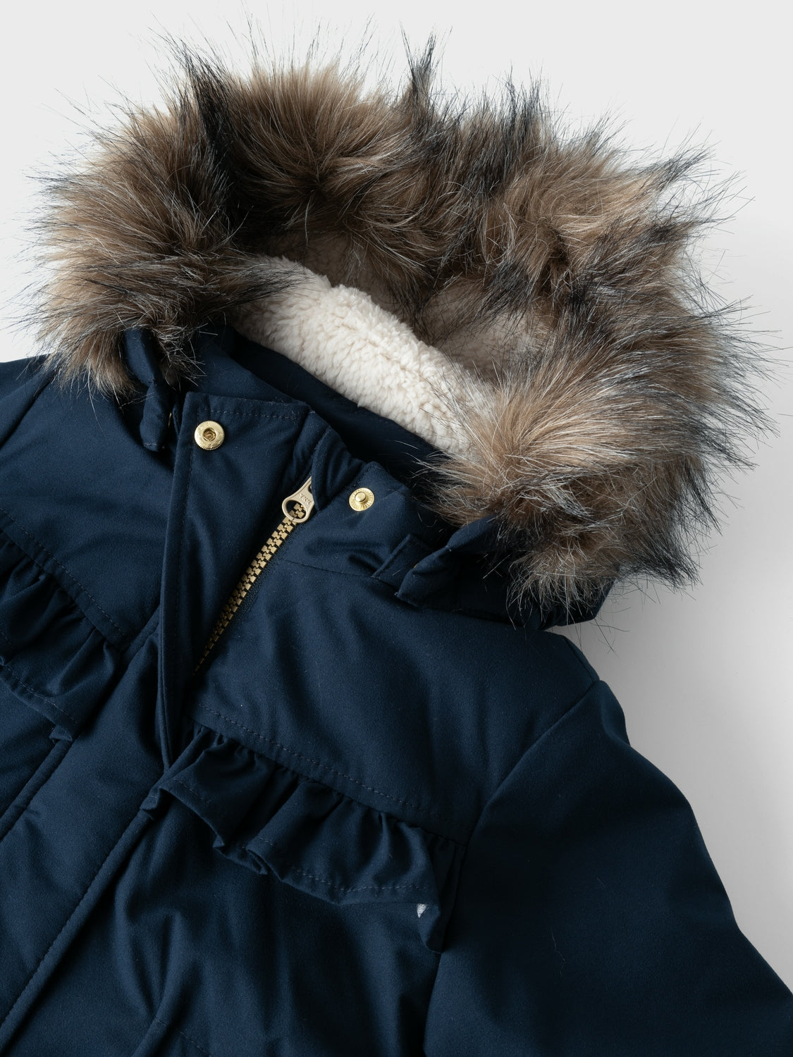 Name it Parka dunkelblau