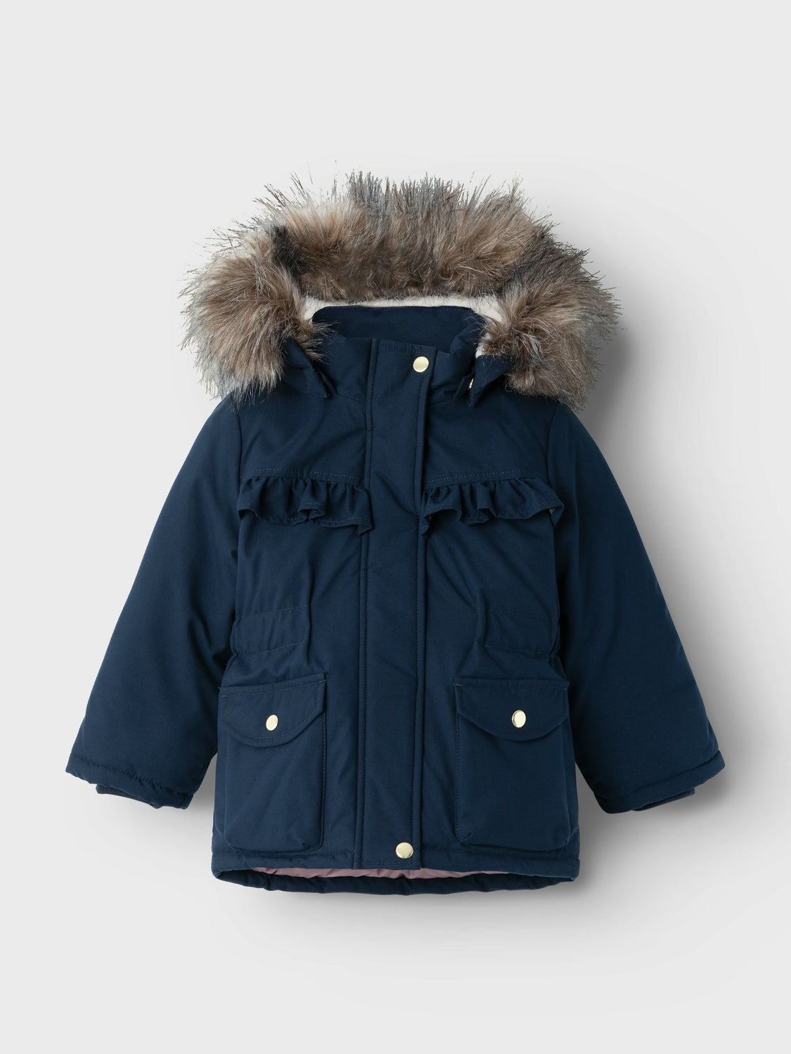 Name it Parka dunkelblau