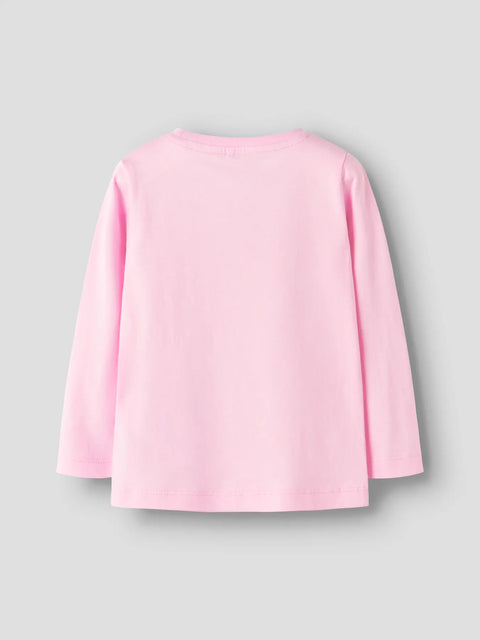 Name it Langarmshirt Sweet Candy zartrosa