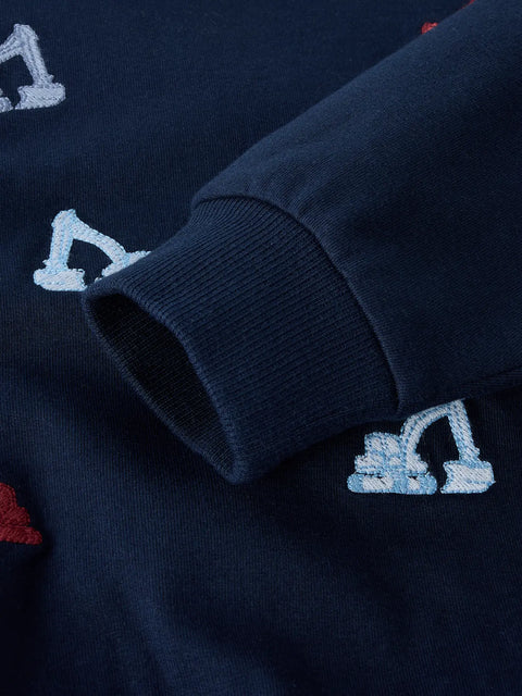 Name it Sweatshirt Bagger dunkelblau