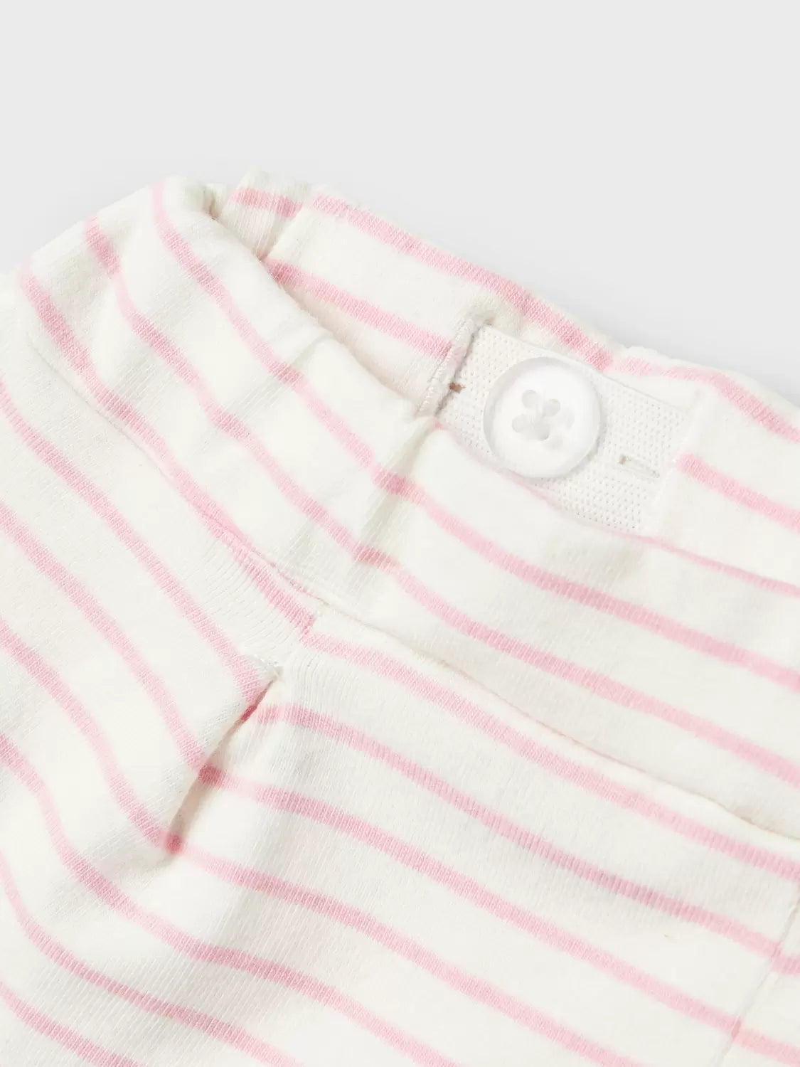 Name it Shorts Streifen rosa/weiß