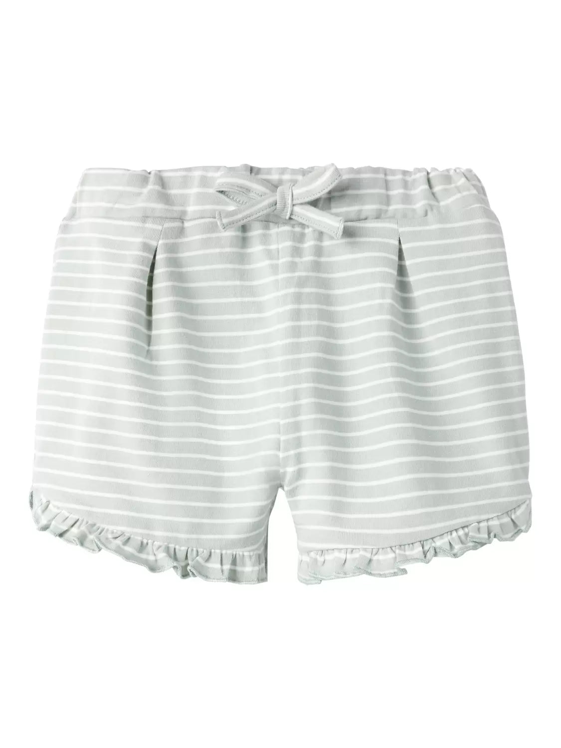Name it Shorts Streifen mint/weiß
