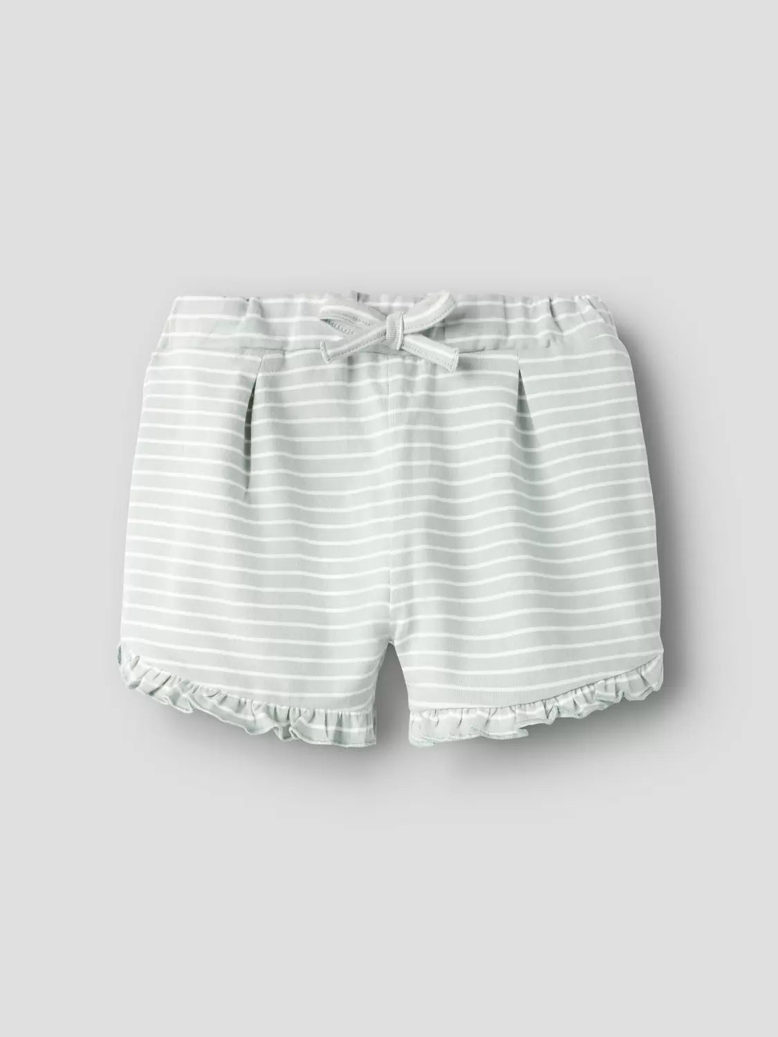 Name it Shorts Streifen mint/weiß