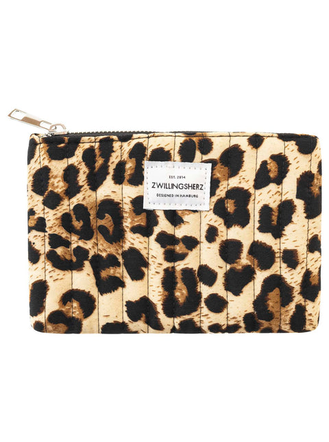 Zwillingsherz Kleine Kosmetik Tasche "Uni & Leo"