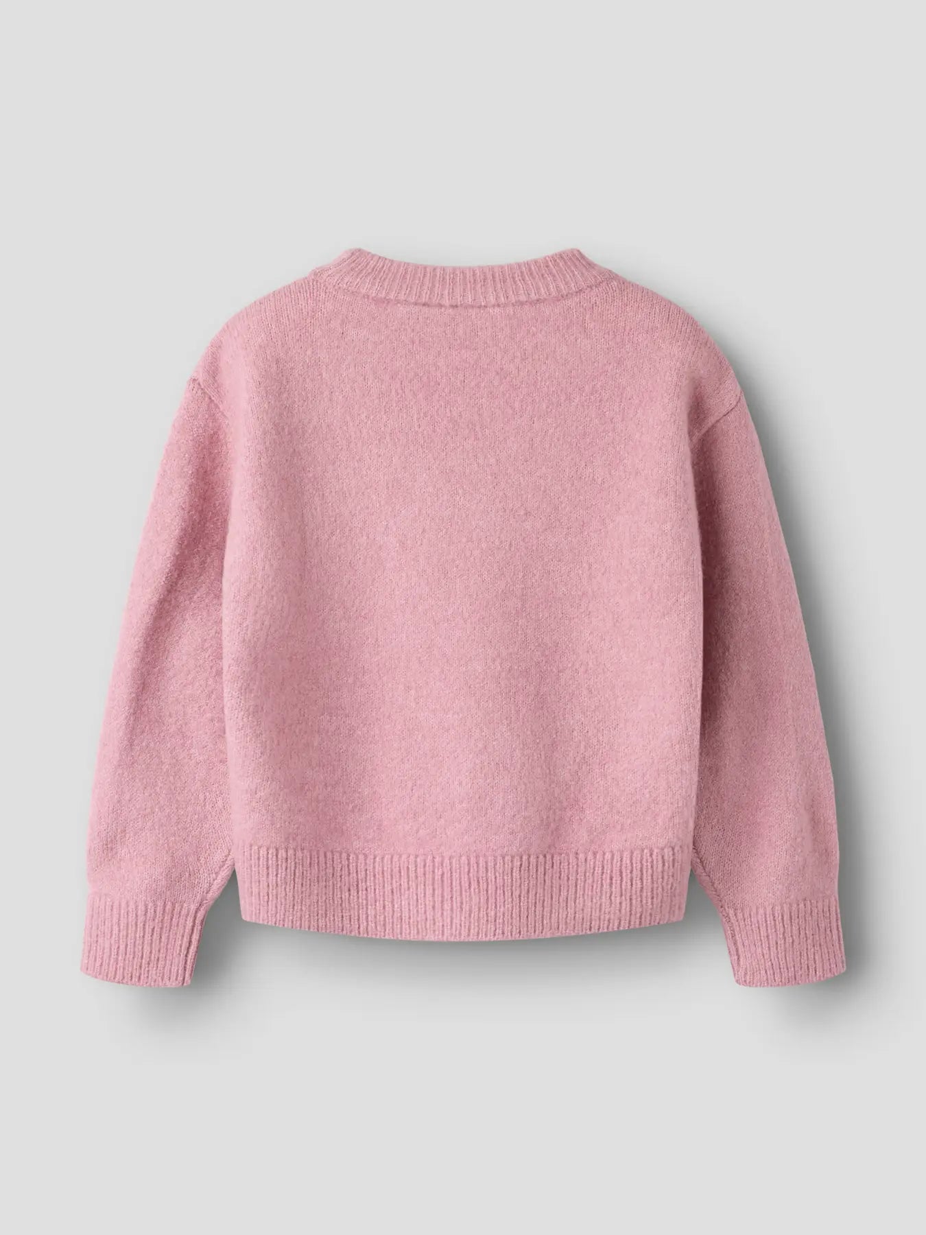 Name it Strickpullover Blumen lilas