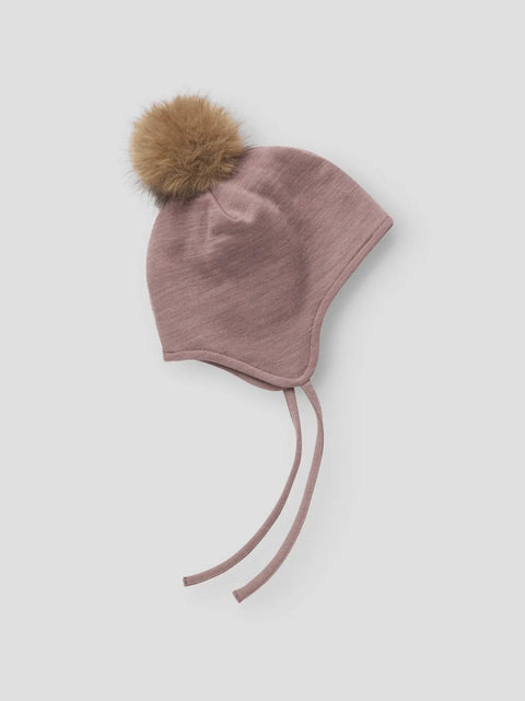 Name it Merino Bindemütze antler