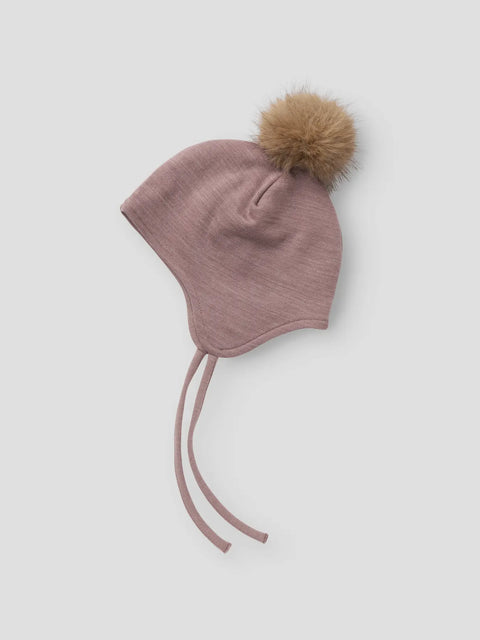 Name it Merino Bindemütze antler