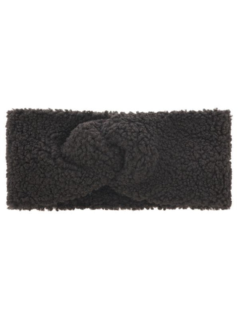 Zwillingsherz Stirnband "Teddy" schwarz