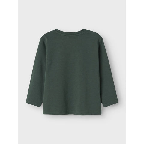 Name it Langarmshirt gardengreen