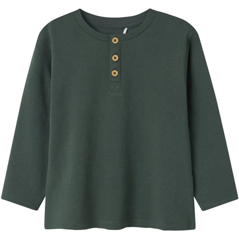 Name it Langarmshirt gardengreen