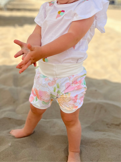 Kurze Mitwachshose Goldblume