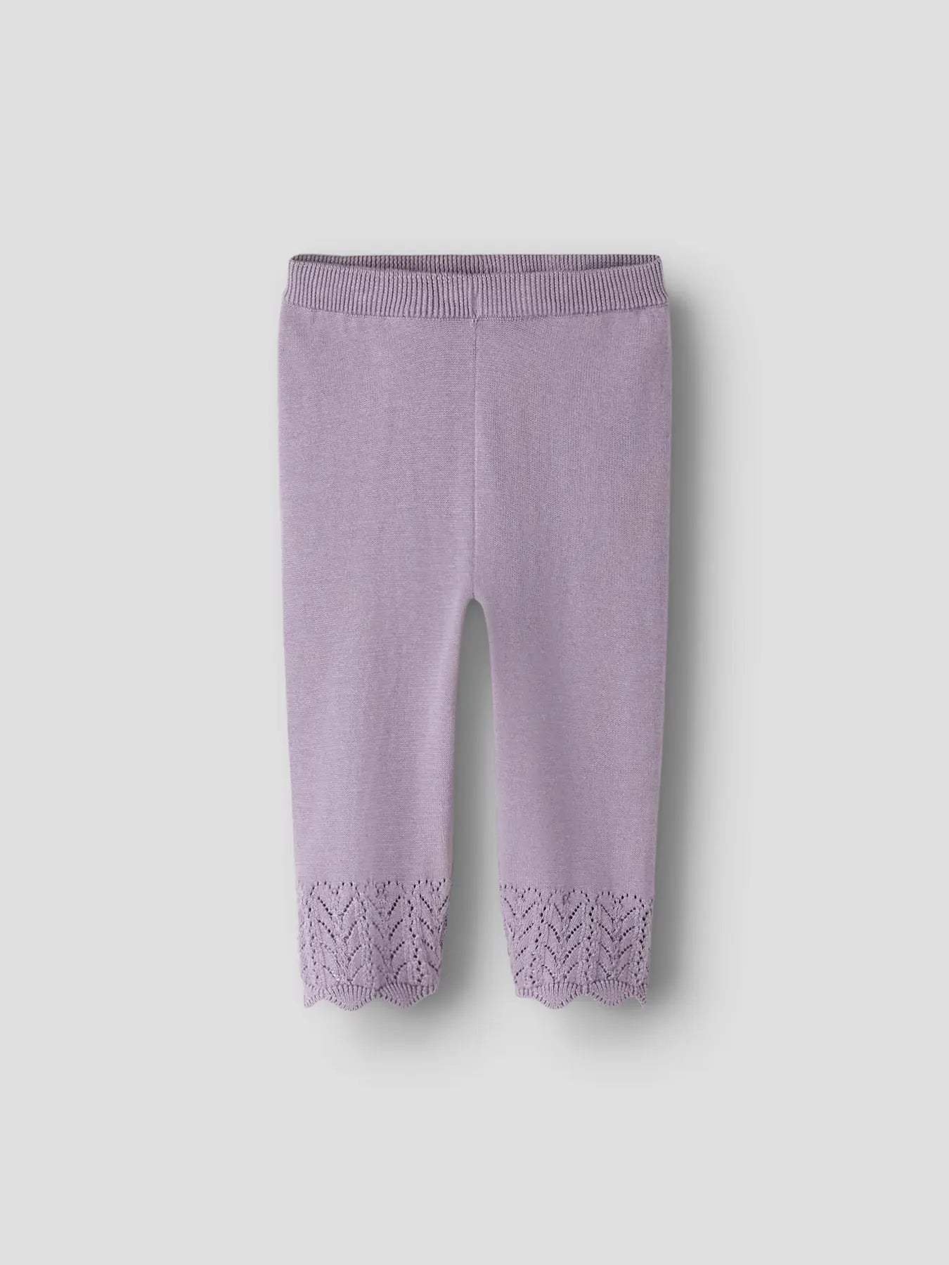Name it Strickhose lavender gray
