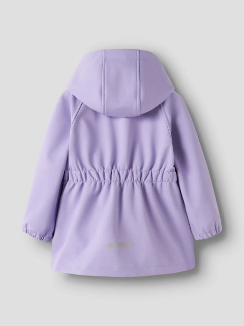 Name it Magic Softshelljacke Floral flieder