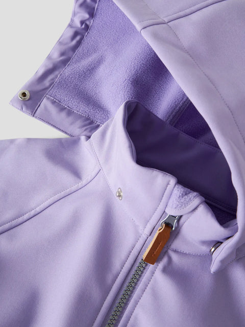 Name it Magic Softshelljacke Floral flieder