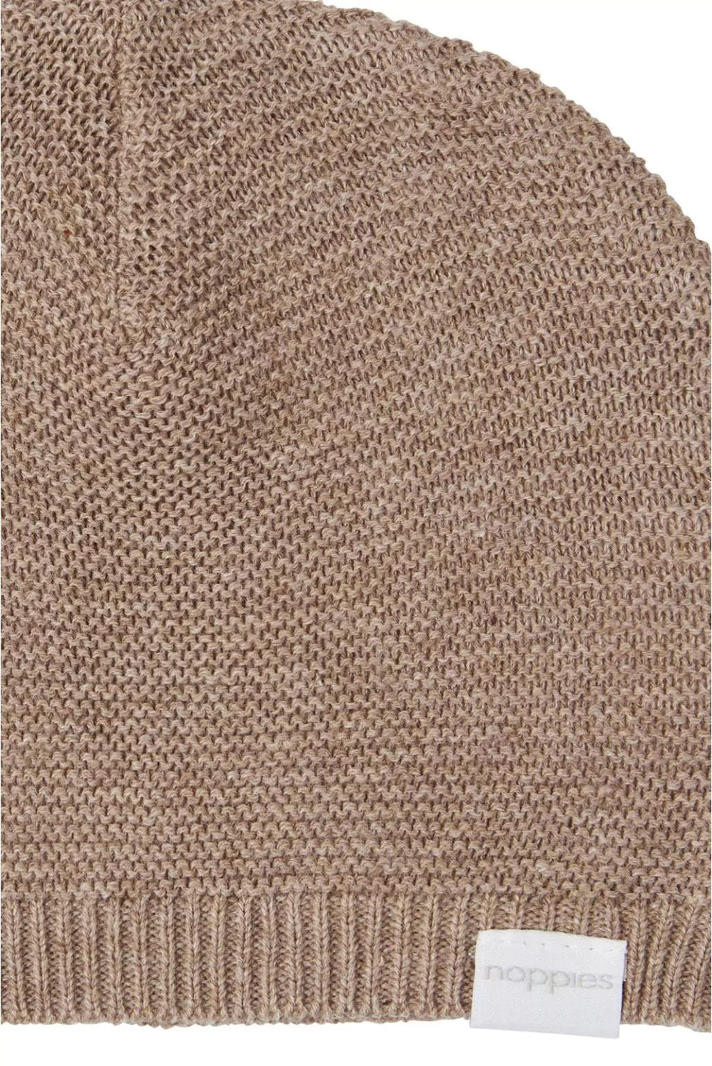 Noppies Baby Strickmütze Taupe Melange