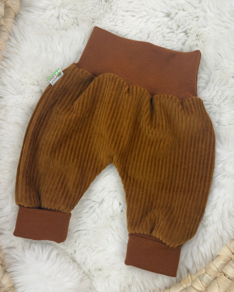 Naturkind Biomode® Mitwachshose / Babyhose Bio Baumwolle Cord Nicky karamell