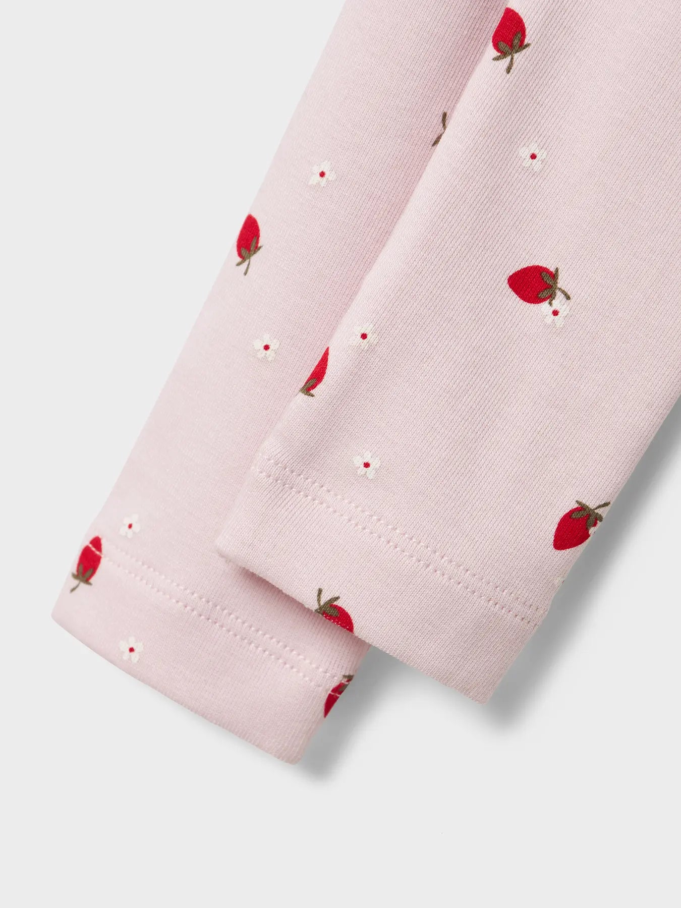 Name it Leggings Erdbeeren light lilac