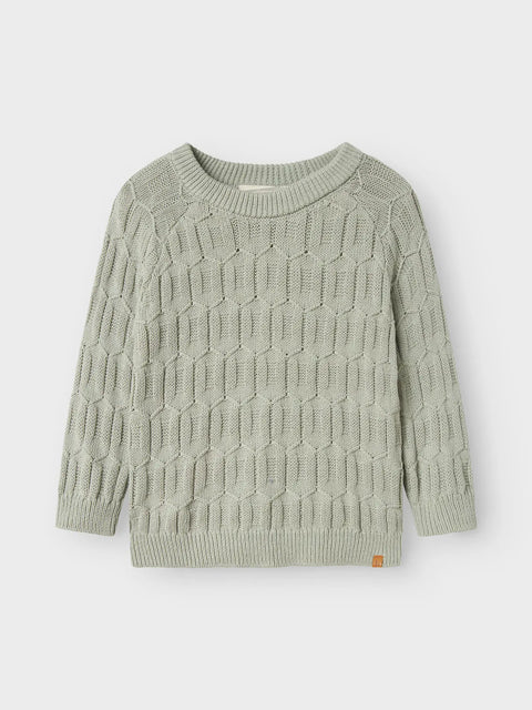 Lil' Atelier Strickpullover pigeon