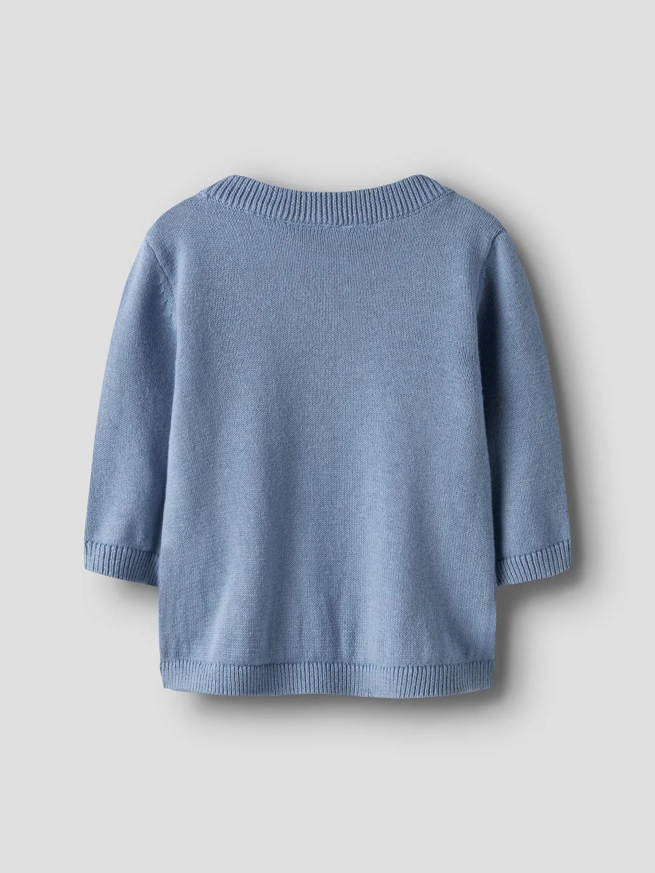 Name it Strickpullover Auto himmelblau