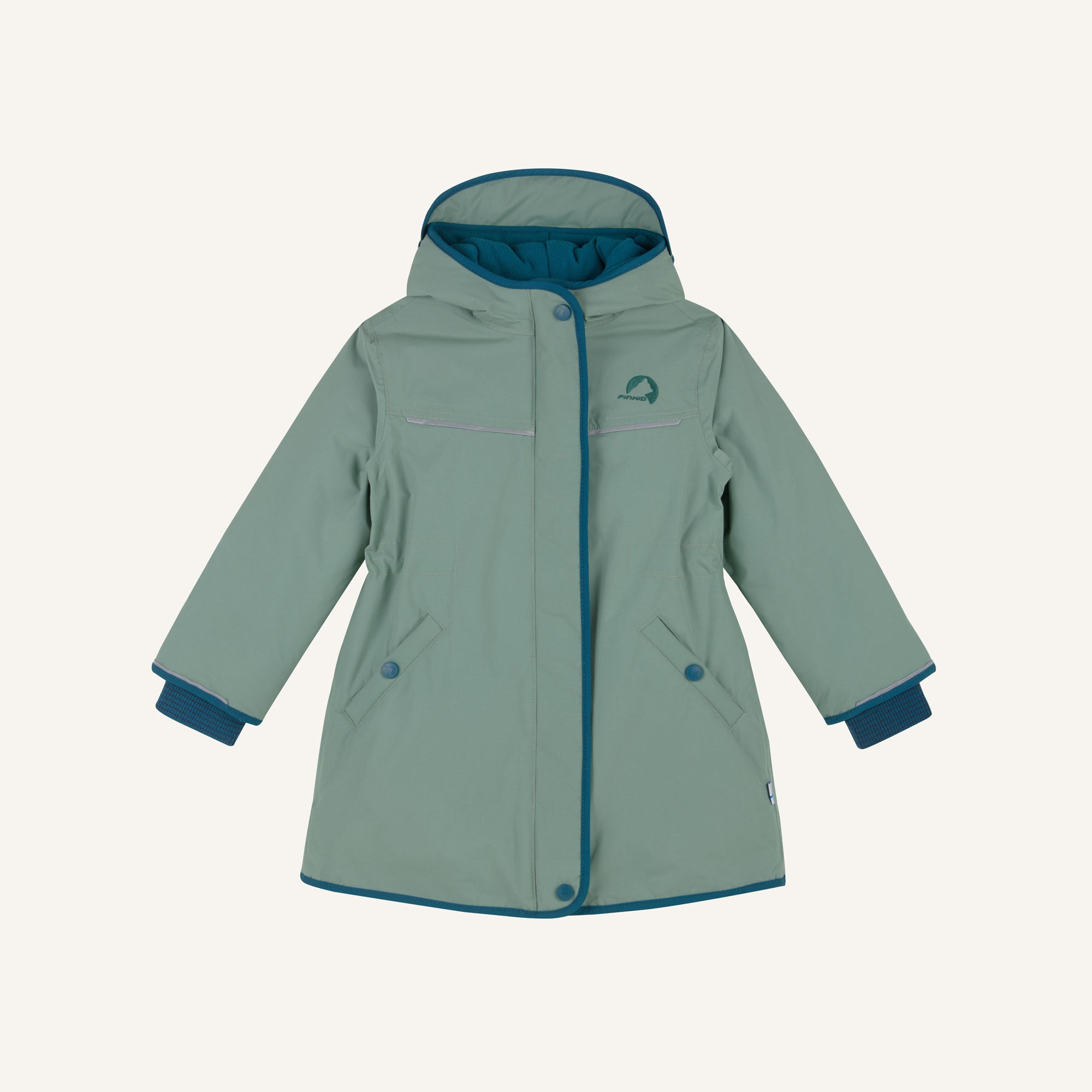 Finkid MILLA Wintermantel green bay/deep teal