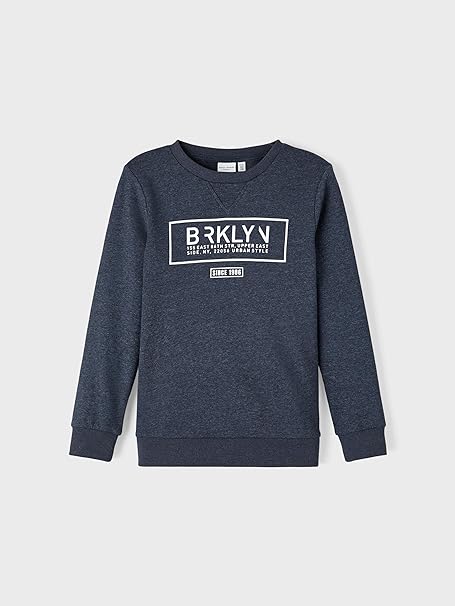 Name it Sweatshirt Brooklyn dunkelblau meliert
