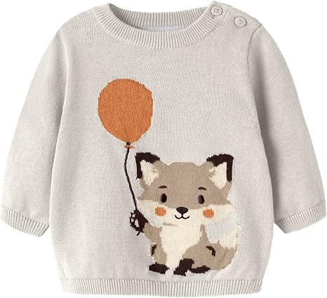Name it Strickpullover Fuchs beige