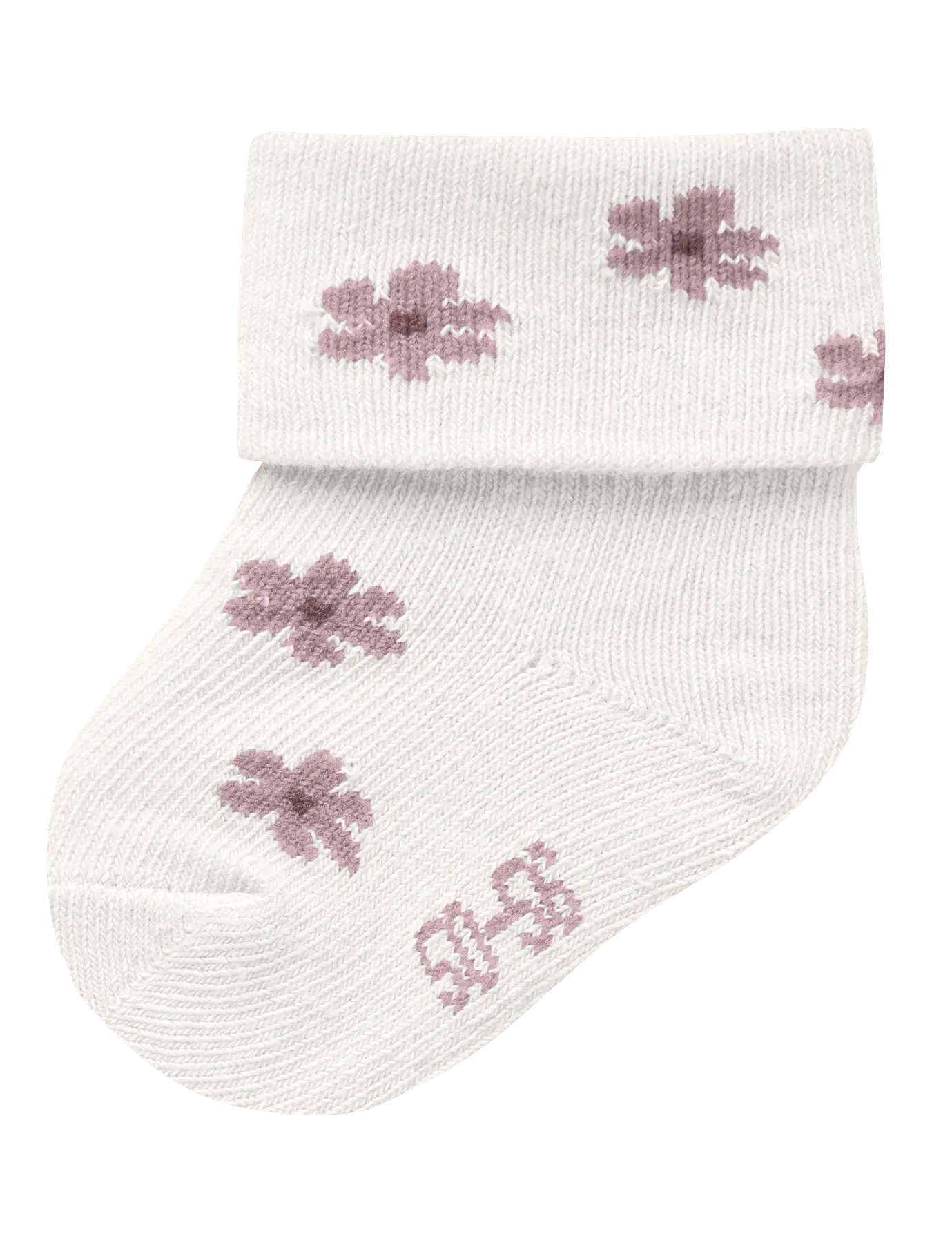 Name it Socken Flowers cloud dancer