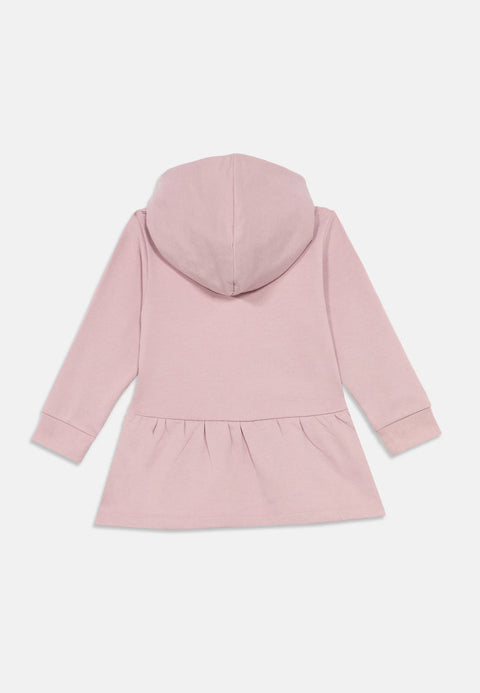 Name it Sweat Tunika mit Kapuze Dino lilac