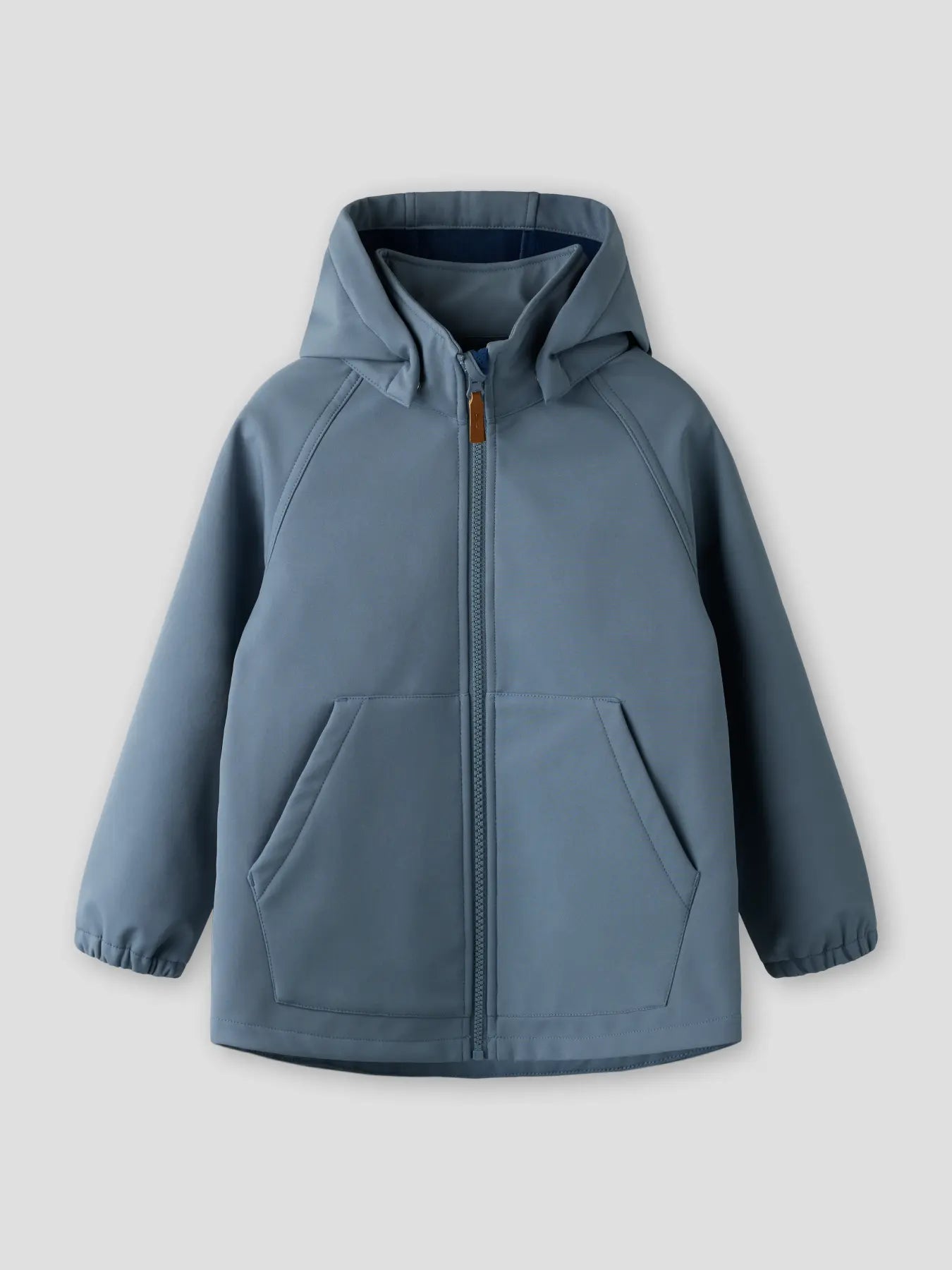 Name it Magic Softshelljacke Baufahrzeuge flintstone