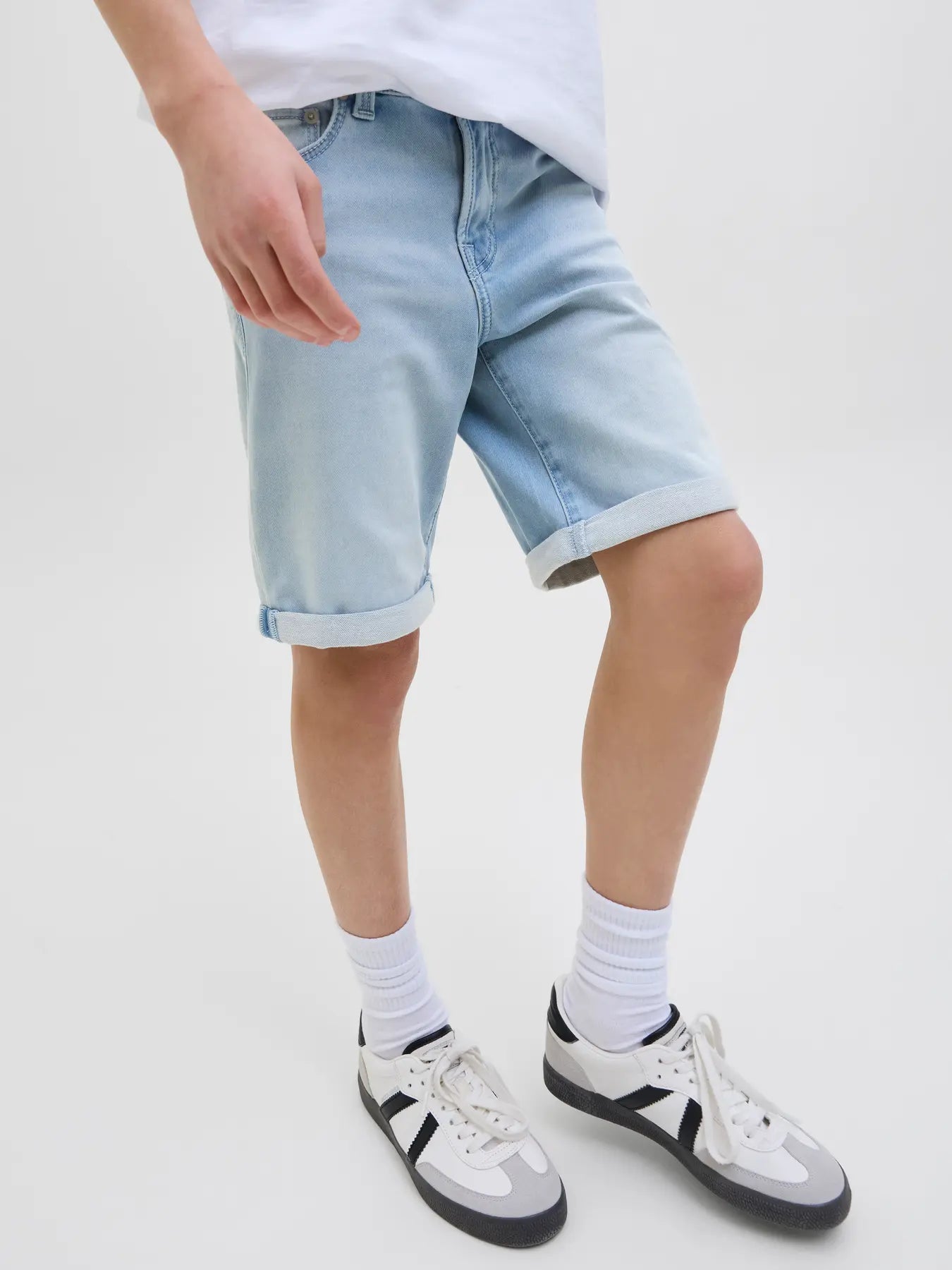 Jacke & Jones Junior Jeans Shorts Rick blue denim