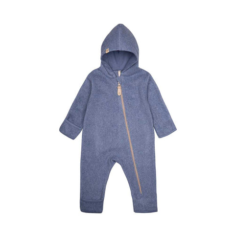 Pure Pure Bio Baumwoll Fleece Overall dark denim