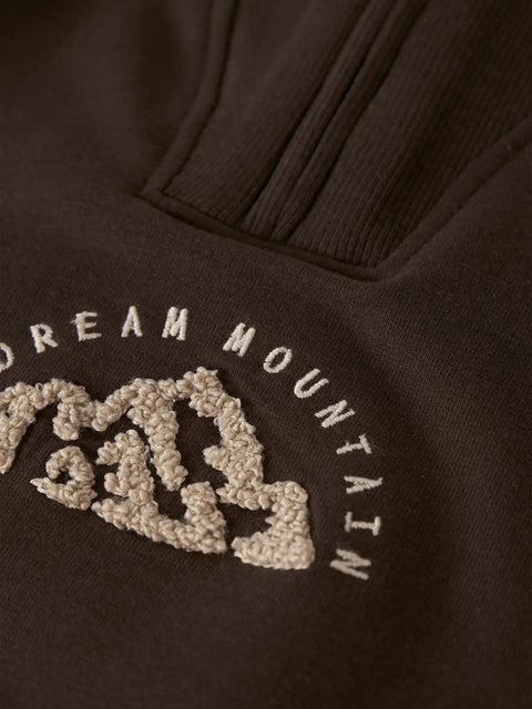 Name it Sweatshirt Mountain schokobraun