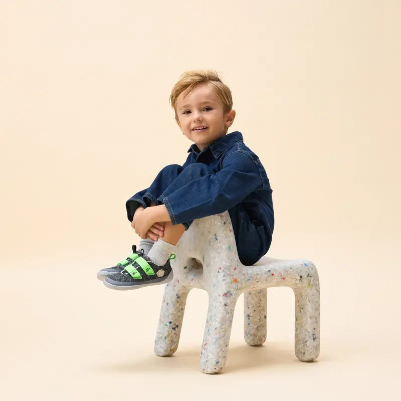 Affenzahn Barfuß Halbschuh Knit Happy Panther