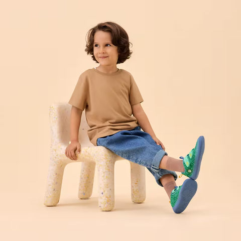 Affenzahn Barfuß Halbschuh Knit Happy Paradiesvogel