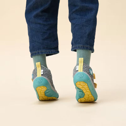 Affenzahn Barfuß - Übergangsschuh Knit Happy Nashorn