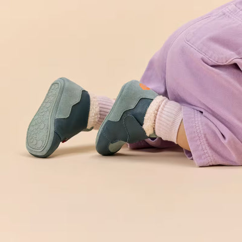 Affenzahn Krabbelschuh Leder Growy Hase