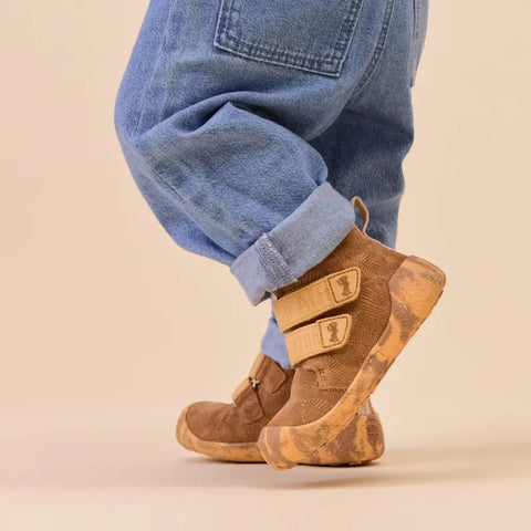 Affenzahn Lauflerner Übergangsschuh Leder Talky Affenzahn Editon