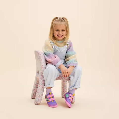 Affenzahn Halbschuh Baumwolle Lucky Kreativ Tukan