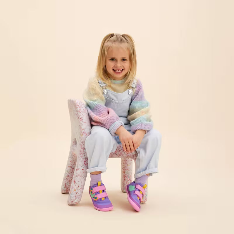 Affenzahn Halbschuh Baumwolle Lucky Kreativ Tukan