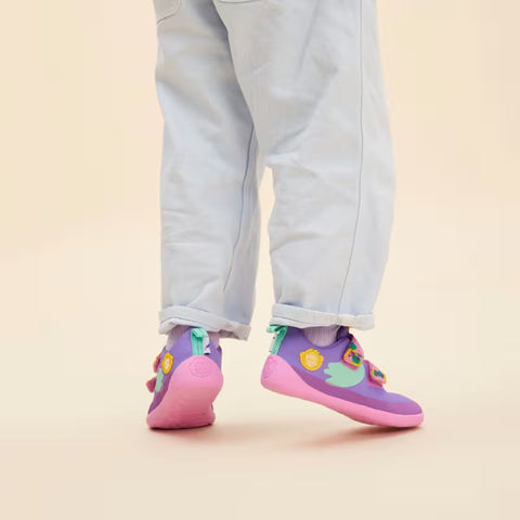 Affenzahn Halbschuh Baumwolle Lucky Kreativ Tukan