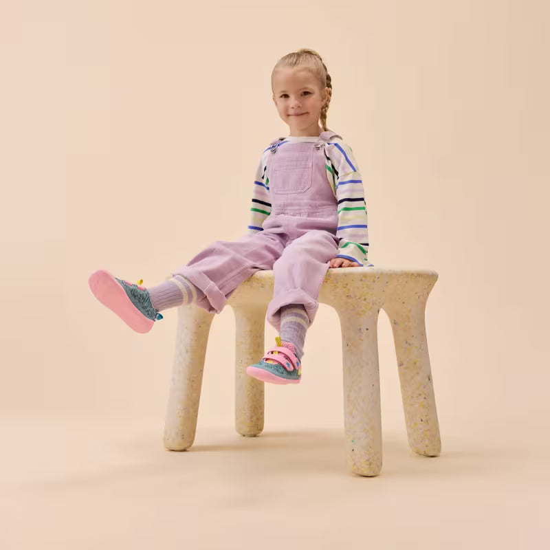 Affenzahn Barfuß Halbschuh Knit Happy Chamäleon