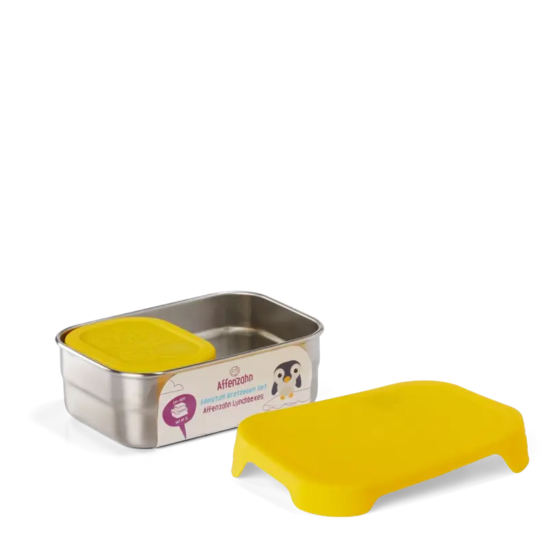 Affenzahn Edelstahl Brotdosen Set Tiger